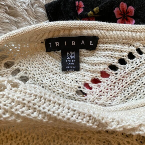 Woman's cream sweater - Picture 2 of 2